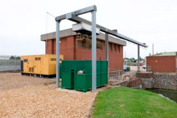 The Pierrepoint Pumping Station situated by Nar Ouse Way in King’s Lynn